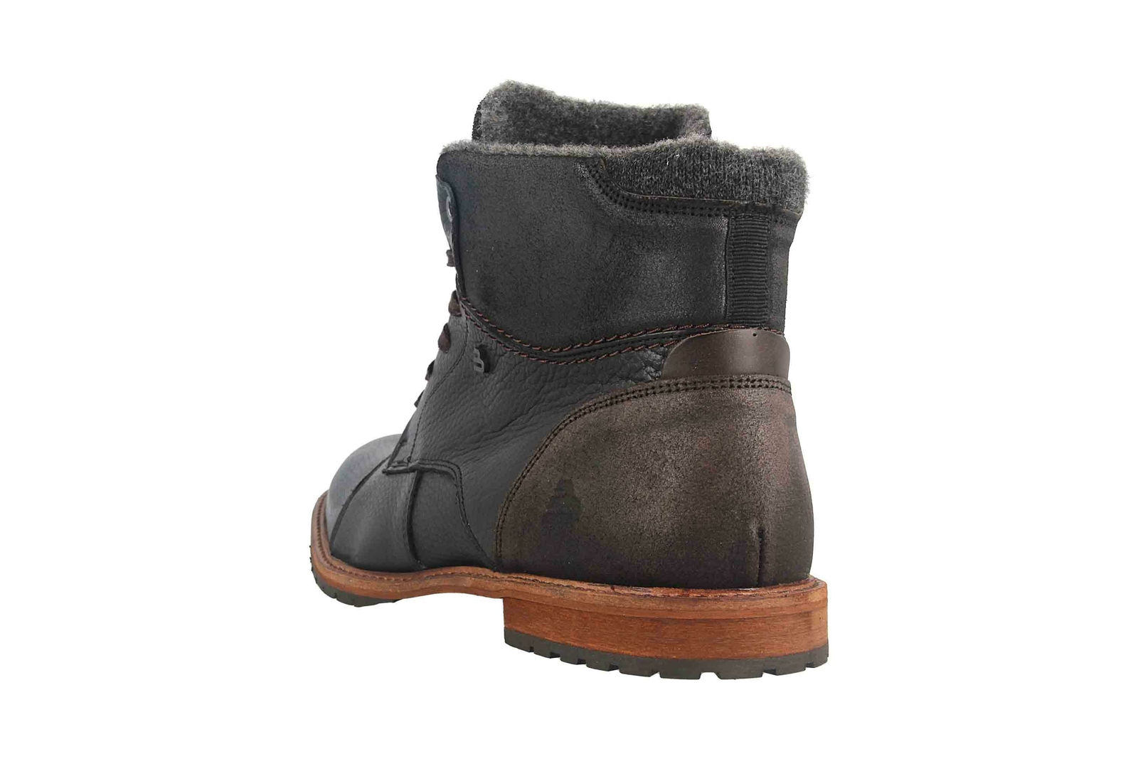 BULLBOXER BULLBOXER BOOTS 901K56541ABKDBSU50 HERRENSCHUHE ÜBERGRÖSSEN SCHWARZ