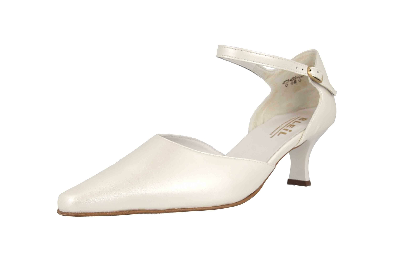 GRAZIE GRAZIE PUMPS PEARL PLATIN DAMENSCHUHE ÜBERGRÖSSEN ELFENBEIN