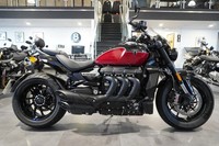 Triumph Rocket 3 Storm GT, 2025, Black/ Red with just 1228miles