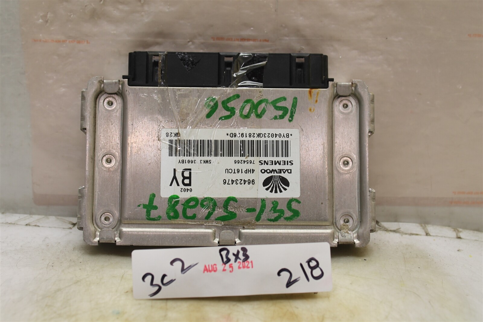 2005 Chevrolet Epica Transmission Control Unit TCU 96423476