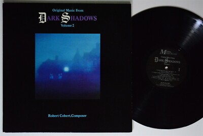 DARK SHADOWS Soundtrack OST Volume 2 MEDIA SOUND LP VG++ QUIEX translucent