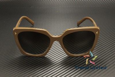 Pre-owned Prada Pr 23zs 11j6e1 Loden Polar Brown Gradient Polarized 54mm Womens Sunglasses