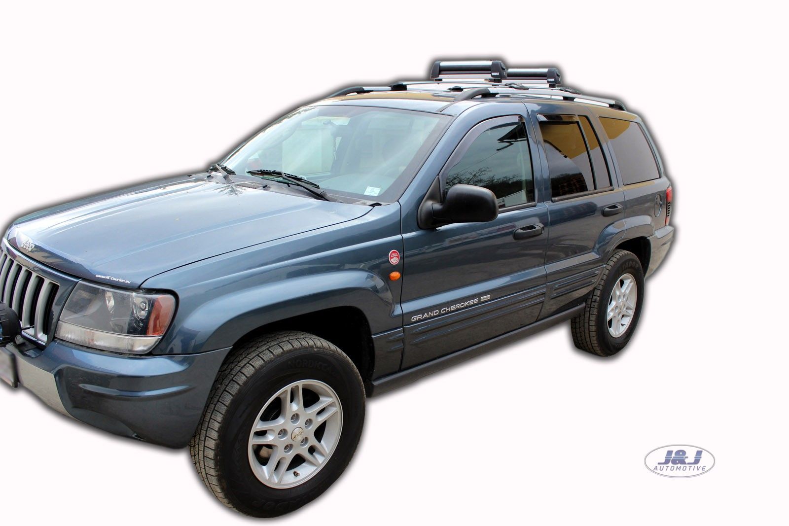 DJE19104 JEEP GRAND CHEROKEE 19992005 wind deflectors 4pc set TINTED