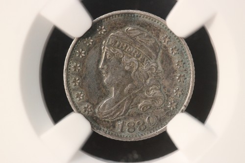 1830 United States. Half Dime. Capped Bust. NGC Graded AU.