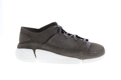

Clarks Trigenic Evo 26128328 Мужские Серые Замшевые Кроссовки Lifestyle Обувь 11, Серый, Clarks Trigenic Evo