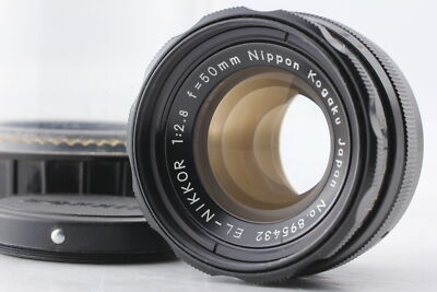 Exc+5] Vintage Nikon Nikkor EL Nikkor 50mm F2.8 Lens From