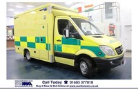 2013 - 63 - MERCEDES SPRINTER 519 3.0CDI 190PS AUTO WILKER AMBULANCE / CAMPER