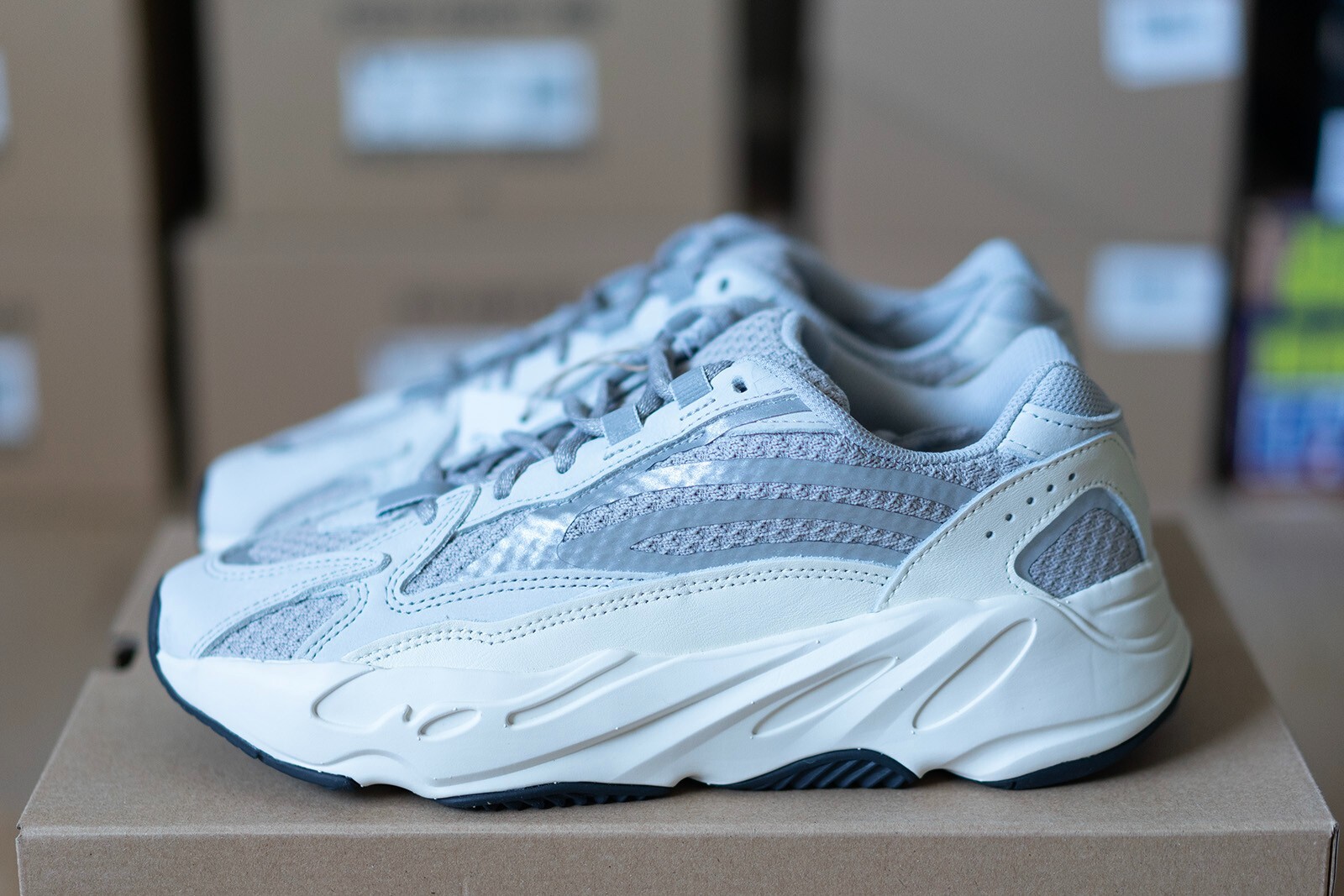 powder blue yeezy 700