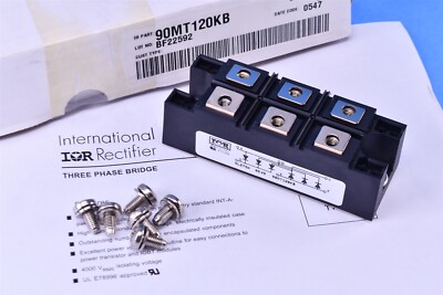 IOR 90A Bridge Rectifier Three Phase Standard 1.2 kV Chassis Mount MTK 90MT120KB