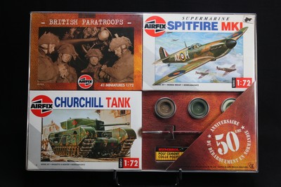 XM015 AIRFIX Collection Day 50 Anniversaire débarquement 01723 01304 01071 WWII