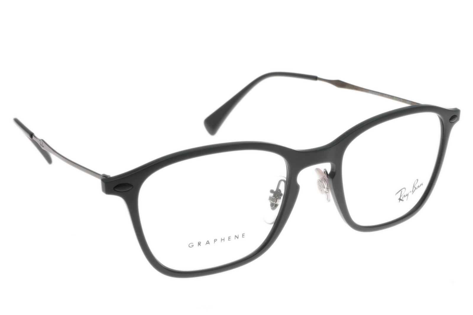 Ray Ban 181576 Mens Rb8955 Rectangular Eyeglasses Gunmetal/Gray Size 51 