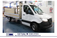 2019 - 19 - MERCEDES SPRINTER 314 2.2CDI 143PS DROPSIDE C/W DEL 500KG TAIL LIFT