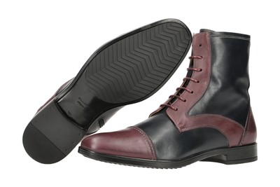 BELLO BELLO BL400 HERRENSTIEFELETTE - ELEGANTE STIEFELETTEN ROT ELEGANT NEU