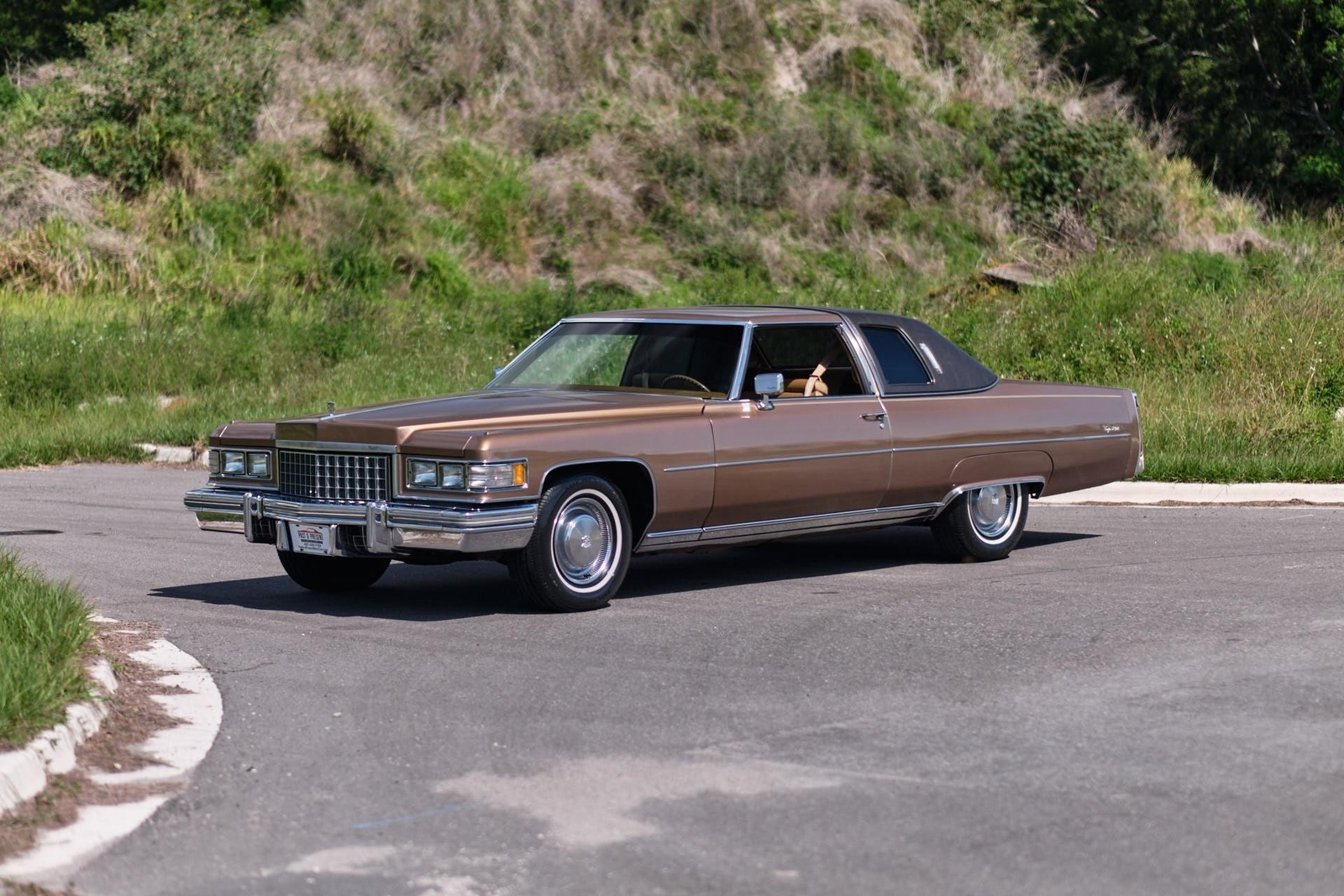 1976 Cadillac  Coupe Deville  2 Door with Only 50,720 Miles Brentwood Brown