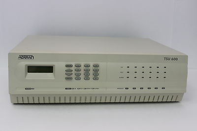 ADTRAN TSU 600 MULTIPLEXER 1202.076L2 WITH DUAL NX56/64  MODULE 1200.142L1#HS