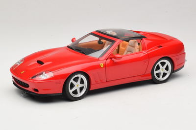 Ferrari 575M Superamerica Rouge 1:18 Hot Wheels | J2858