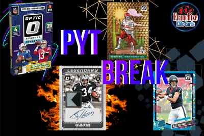 3x Panini Optic Hobby  (1/4 Case) PYT