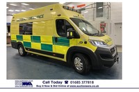 2019 Fiat Ducato 42 MAXI 2.3 MULTIJET II 176PS AMBULANCE C/W STRETCHER AND RAMP 