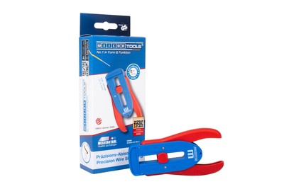 Precision Wire Stripper S / Stripping Tool for fine Wires/Conductors Red/Blue