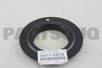 4847142010 Genuine Toyota SEAT, FRONT COIL SPRING, UPPER, RH/LH