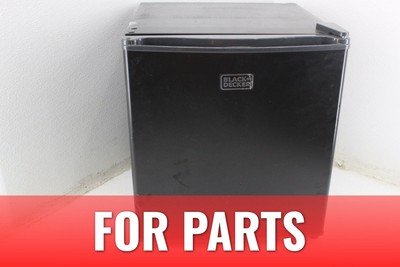 FOR PARTS Black & Decker BCRK17B Compact Mini Refrigerator w Freezer Black