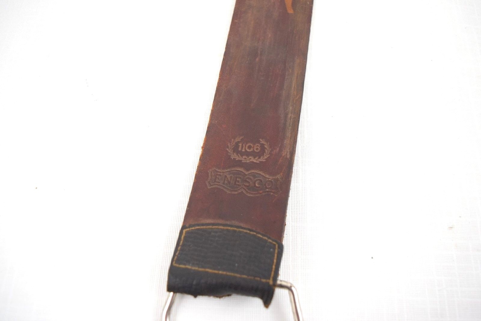 Antique/Vintage U.S. Cavalry Enesco 1106 LEATHER KNIFE STROP -Sharpening
