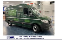 2019 Mercedes-Benz Sprinter 316 L2 2.2CDI 163PS MWB WORKSHOP VAN C/W INVERTER & 