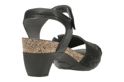 THINK THINK SCHUHE TRAUDI SCHWARZ DAMEN SANDALETTE RIEMCHEN SANDALEN 4-84935-00 NEU