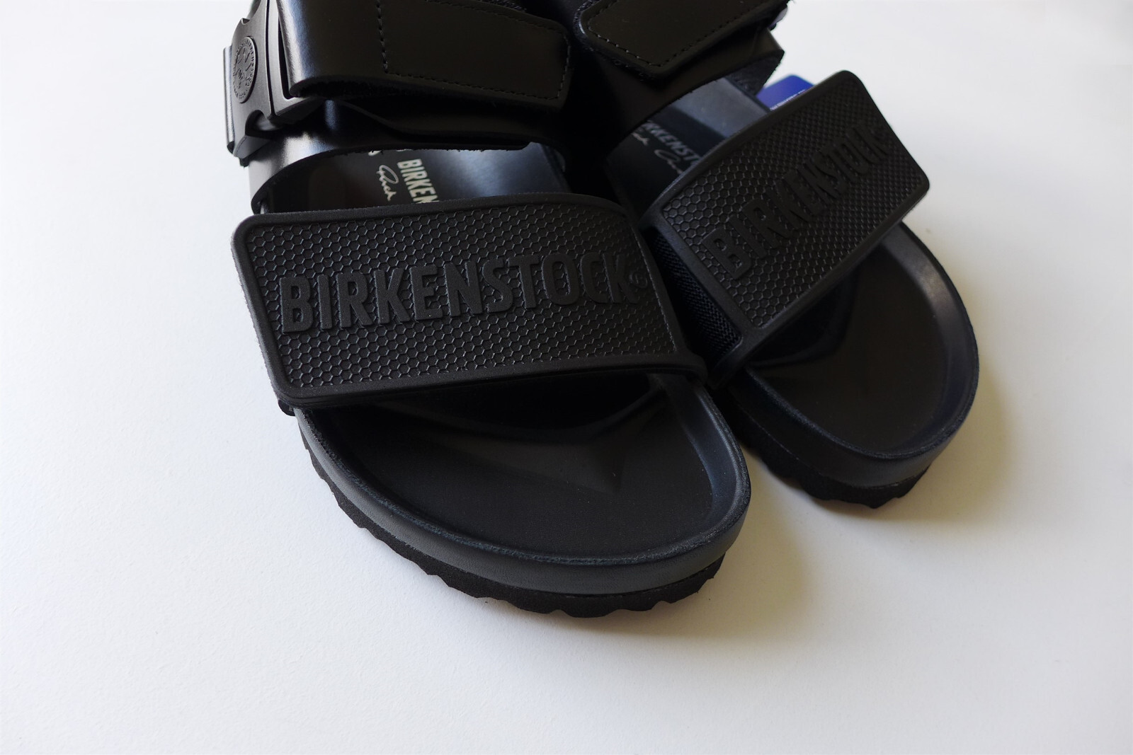 RICK OWENS RICK OWENS X BIRKENSTOCK BLACK ROTTERDAM SANDALS, SIZES 42, 43 & 44 - BNWB, £400
