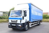 IVECO EUROCARGO 180E25 SLEEPER 29FT CURTAINSIDE (2015)