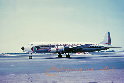 Eastern Airlines Douglas DC-7B N847D Late 1950's  8''x12'' Color Print
