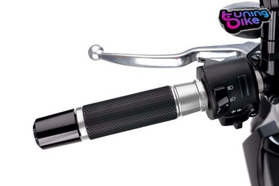 PUIG GRIFFE ASCENT FUR KAWASAKI NINJA H2R 15-18 SILVER-123MM