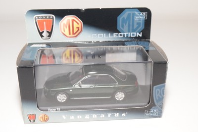 * VANGUARDS VA09200 ROVER 75 METALLIC BRITISH RACING GREEN MINT BOXED