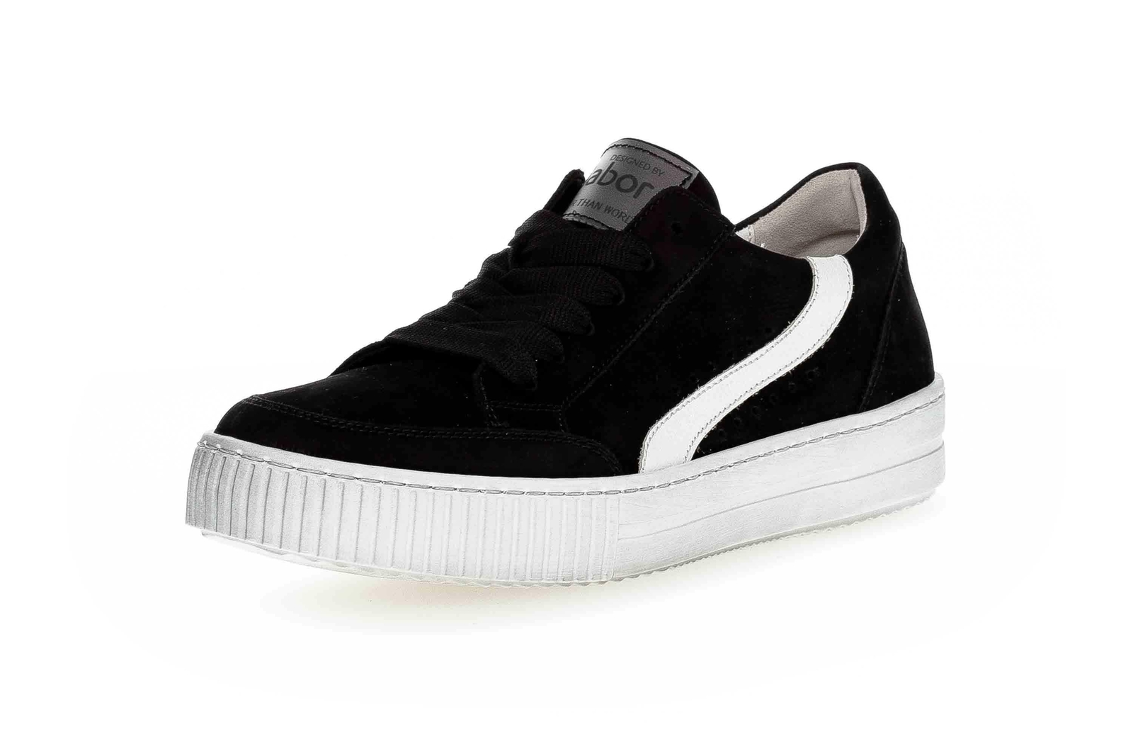 GABOR GABOR SNEAKER SPORT DAMENSCHUHE ÜBERGRÖSSEN SCHWARZ