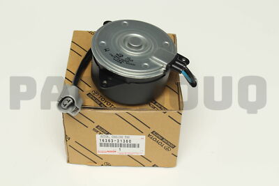 虹餅 1636331360 Genuine Toyota MOTOR, COOLING FAN 16363-31360 | eBay