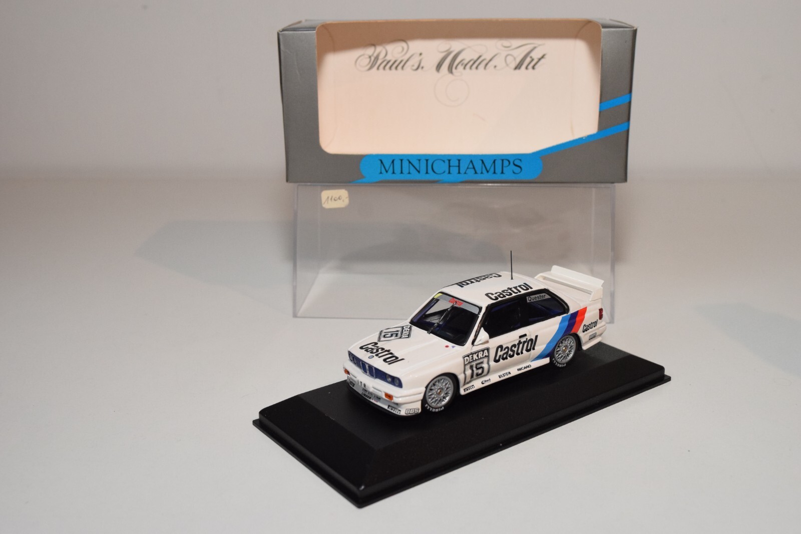 ミニカー BMW M3 Sport Evo TeamLinder Quester 1/43 Shipping Included 12020 1/43 Linder Castrol Bmw M3 Sport Evo