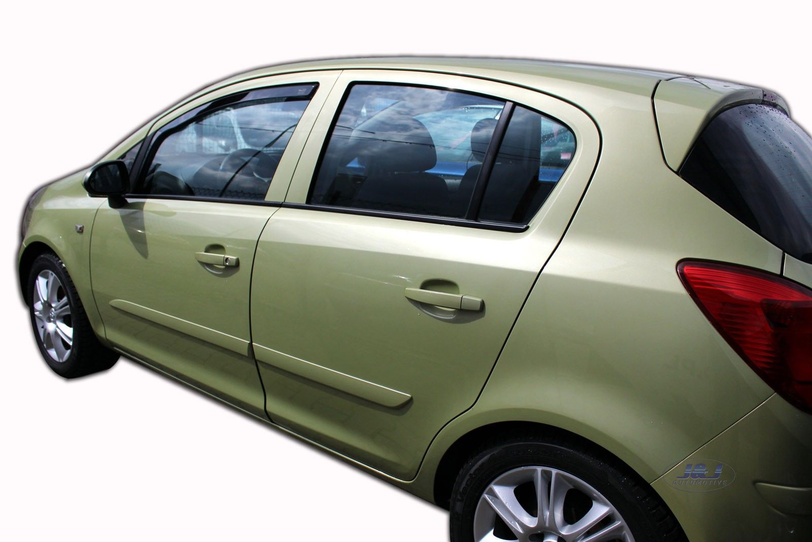 Vauxhall Corsa D 5door Front wind deflectors 2pc set Internal Fit