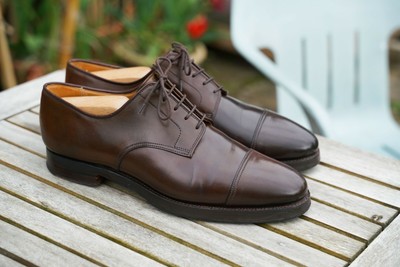 CROCKETT & JONES DURHAMダークブラウン 71/2E CROCKETT & JONES DURHAMダークブラウン 71/2E