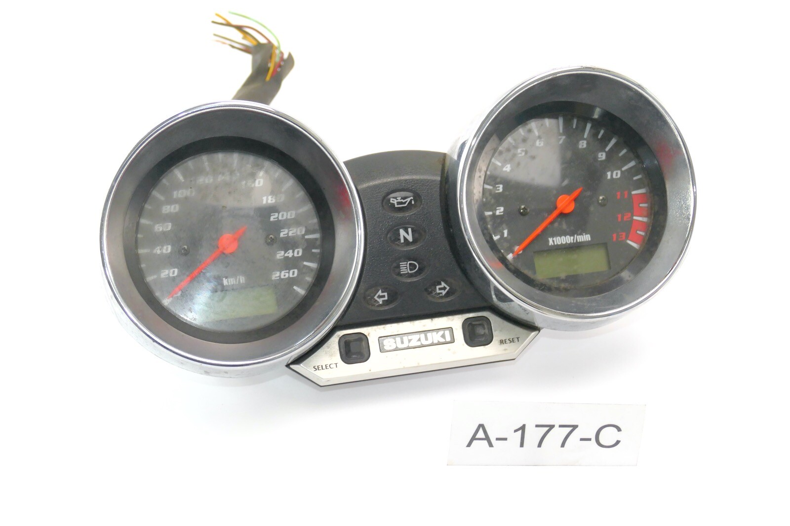 Suzuki GSF 1200 Bandit 2003 - Speedometer cockpit instruments