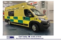2020 Fiat Ducato 42 MAXI 2.3 MULTIJET II 176PS AMBULANCE C/W STRETCHER AND RAMP 