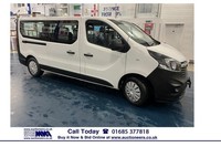 2018 Vauxhall Vivaro L2 1.6CDTI 120PS LWB 9 SEAT MINIBUS (EURO 6) MPV Diesel Man
