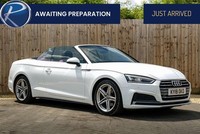 2018 Audi A5 2.0 A5 S Line TFSI 2dr Convertible Petrol Manual