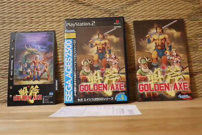 Golden AXE Sega Ages 2500 series Complete Set! Japan