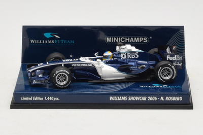 Williams F1 N Rosberg Showcar 2006 1:43 Minichamps | 400060080