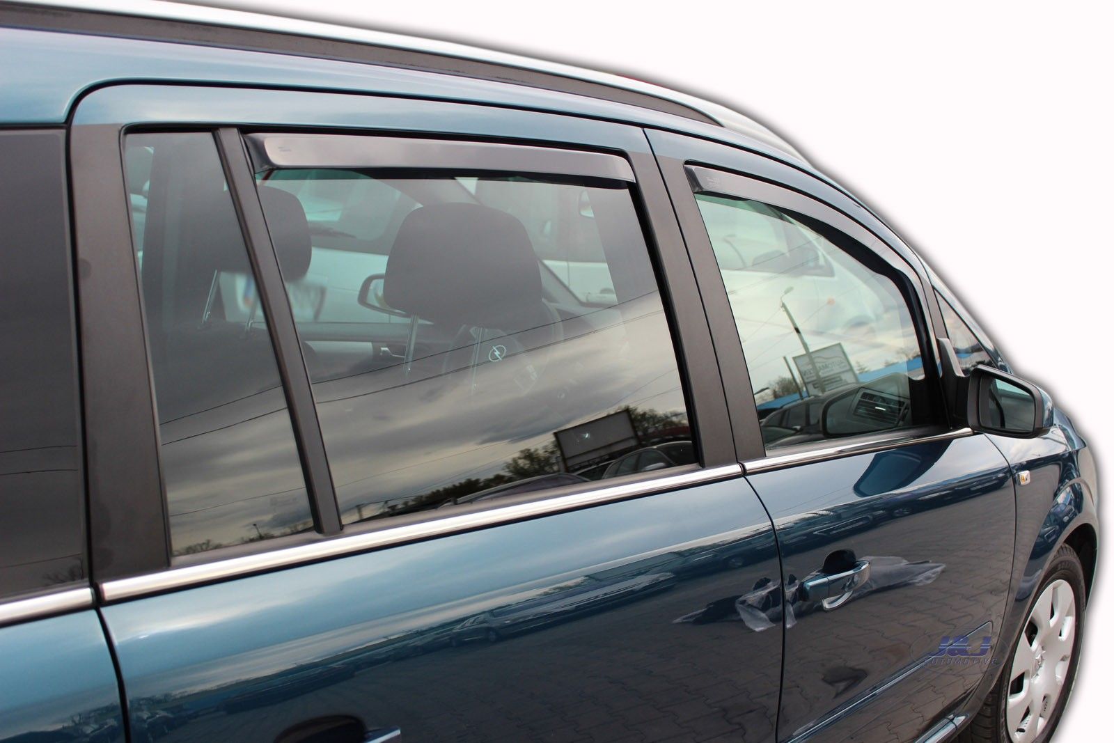 DOP25323 VAUXHALL ZAFIRA B MK2 20052011 WIND DEFLECTORS 4pc set TINTED