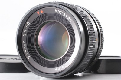 [Near MINT+++] Contax Carl Zeiss Sonnar T* 85mm F2.8 AEG lens From JAPAN