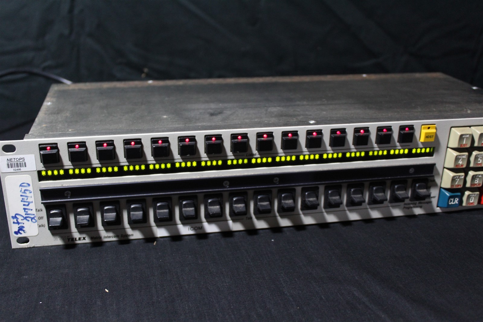 Telex IKP-950 Matrix Intercom System Control Panel  #58704