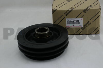 1340867020 Genuine Toyota PULLEY, CRANKSHAFT 13408-67020 | eBay