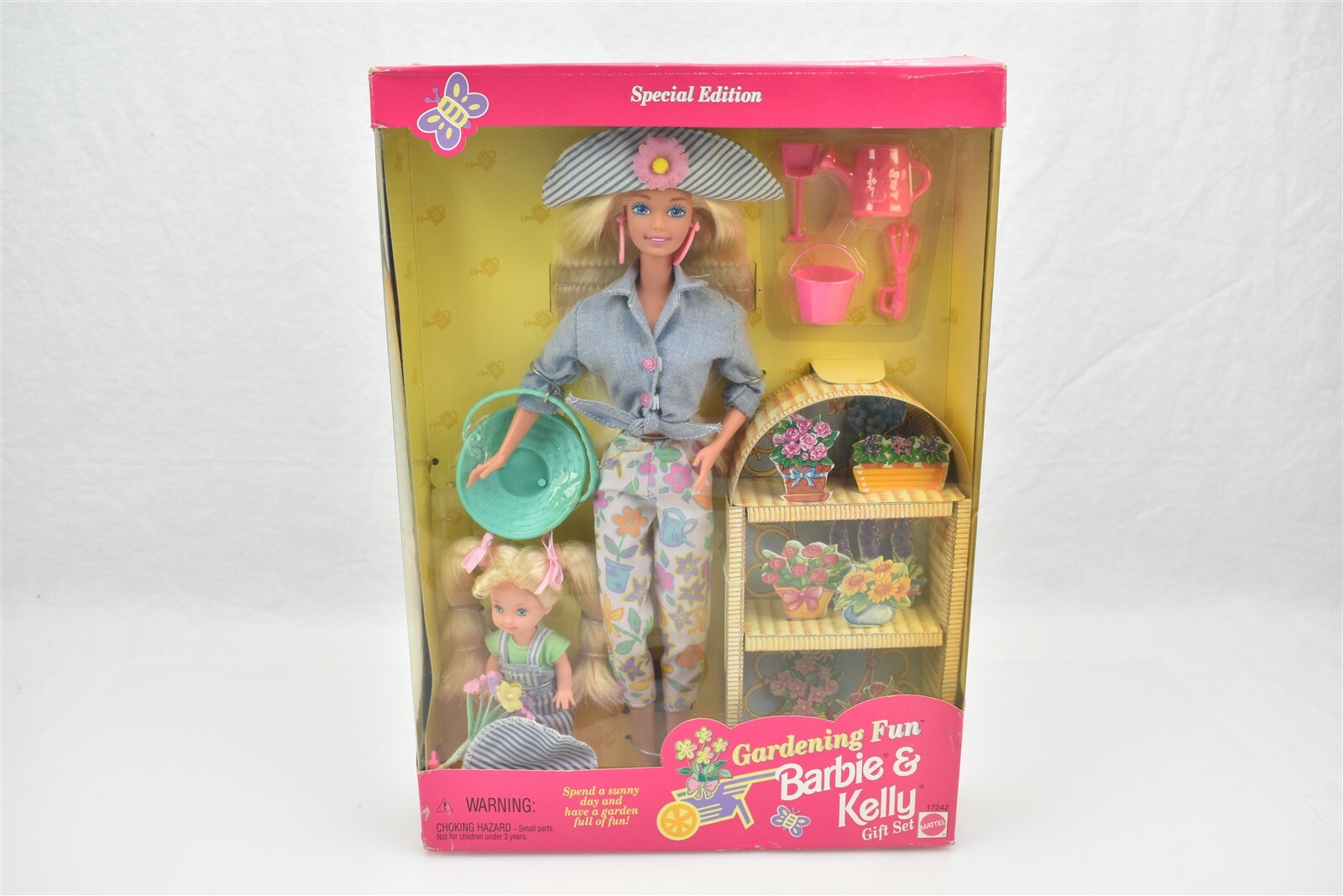 Barbie Kelly Gardening Fun Gift Set 17242 NIB 1996