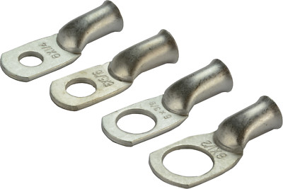 TEMCo Tinned Copper Lug Ring Terminals Battery Wire Welding Cable AWG